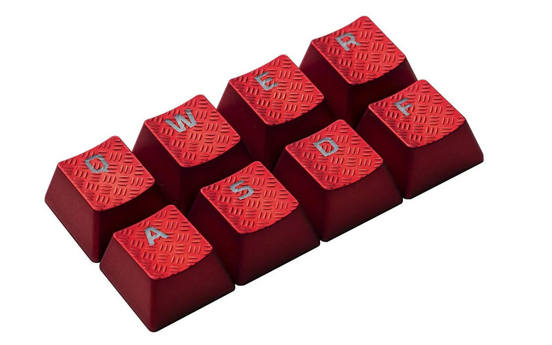 HyperX FPS Keycaps - Red - أكسسوار لوحة مفاتيح